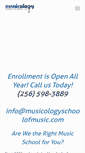 Mobile Screenshot of musicologyschoolofmusic.com